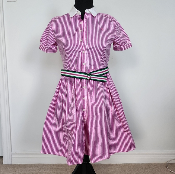 Polo by Ralph Lauren, girls size 16 dress with belt. - Picture 2 of 6